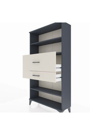 Arges Dolap 3 Raflı 2 Çekmeceli 88x30x163 - S21M173V4A