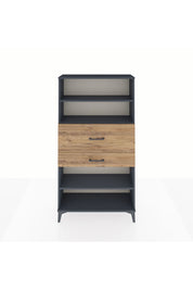 Arges Dolap 3 Raflı 2 Çekmeceli 88x30x163 - S21M173V6A