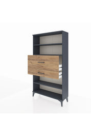 Arges Dolap 3 Raflı 2 Çekmeceli 88x30x163 - S21M173V6A