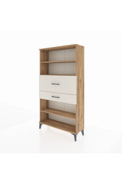 Arges Dolap 3 Raflı 2 Çekmeceli 88x30x163 - S21M173V7A