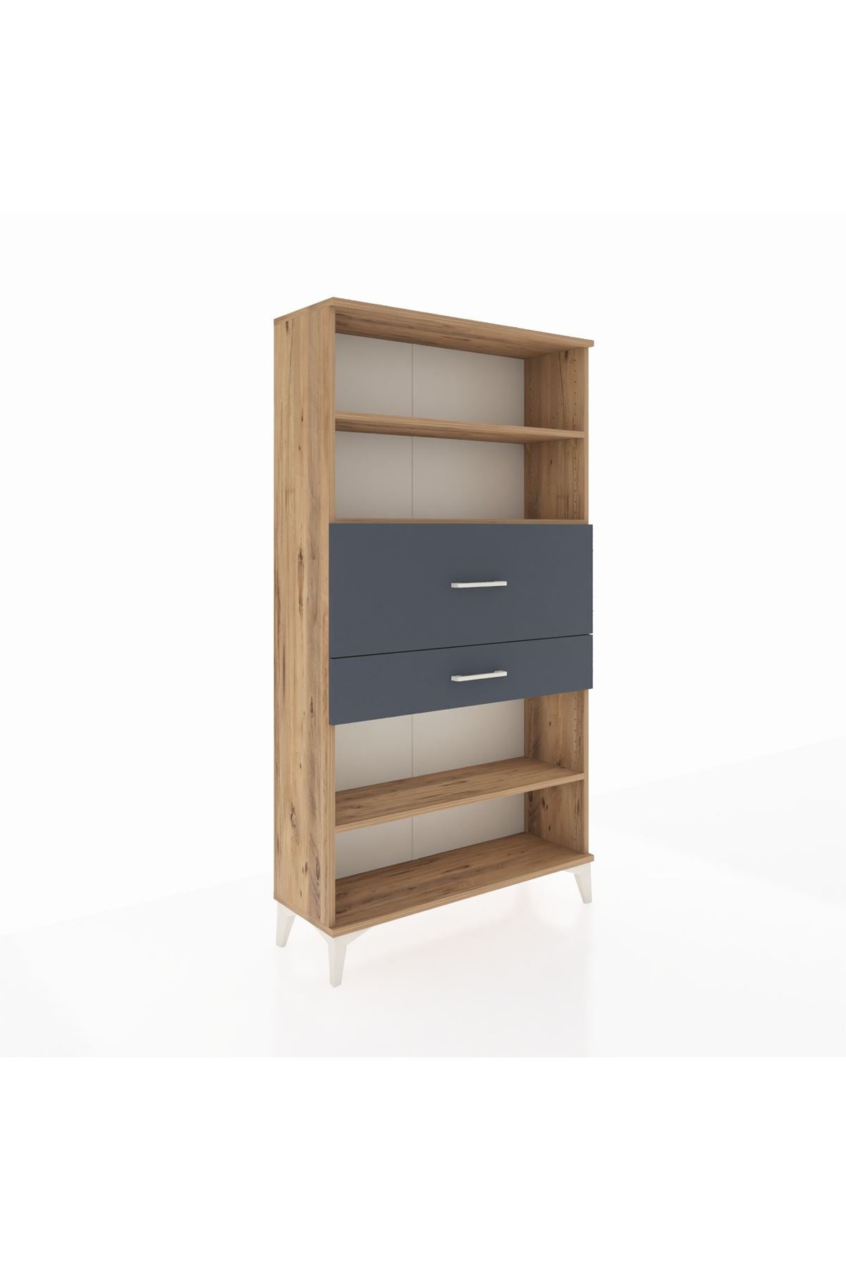 Arges Dolap 3 Raflı 2 Çekmeceli 88x30x163 - S21M173V8A