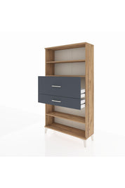 Arges Dolap 3 Raflı 2 Çekmeceli 88x30x163 - S21M173V8A