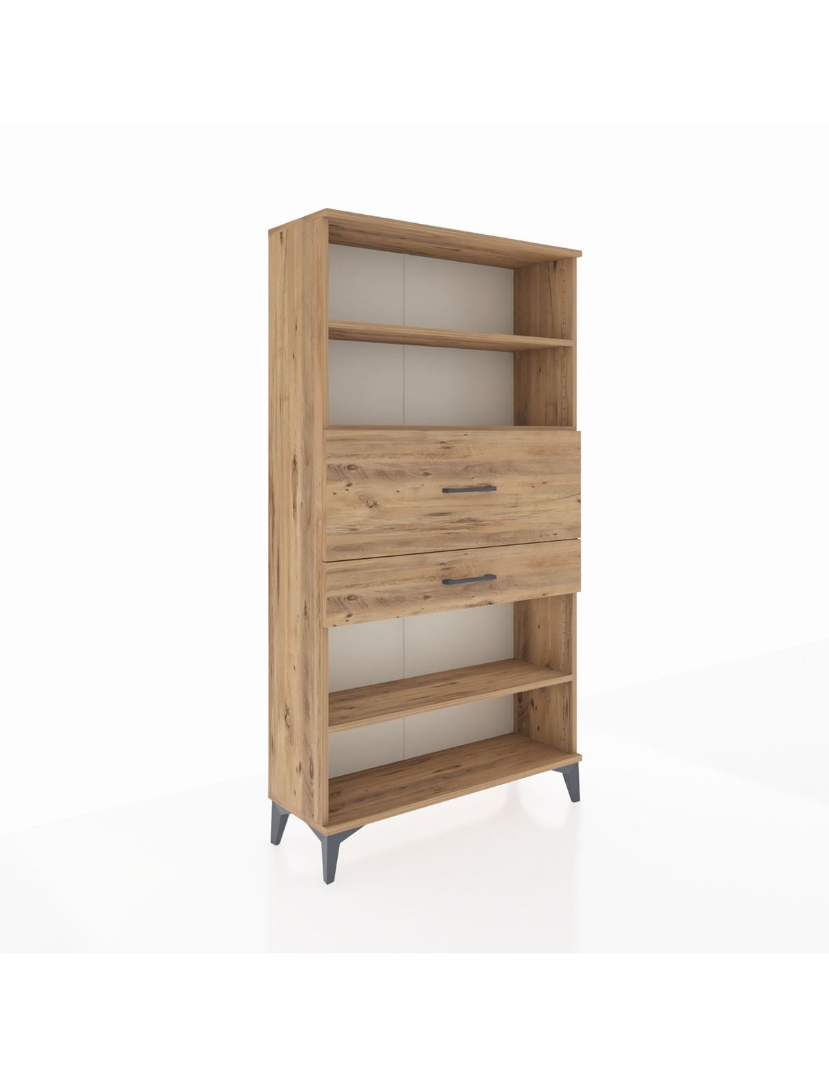 Arges Dolap 3 Raflı 2 Çekmeceli 88x30x163 - S21M173V9A