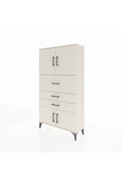 Arges Dolap 2 Raflı 3 Çekmeceli 4 Kapaklı 88x30x163 - S21M174V1A