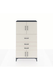 Arges Dolap 2 Raflı 3 Çekmeceli 4 Kapaklı 88x30x163 - S21M174V4A