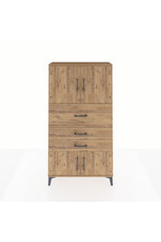 Arges Dolap 2 Raflı 3 Çekmeceli 4 Kapaklı 88x30x163 - S21M174V9A