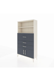 Arges Dolap 2 Raflı 3 Çekmeceli 2 Kapaklı 88x30x163 - S21M175V2A
