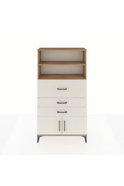 Arges Dolap 2 Raflı 3 Çekmeceli 2 Kapaklı 88x30x163 - S21M175V7A