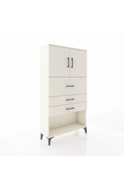 Arges Dolap 2 Raflı 3 Çekmeceli 2 Kapaklı 88x30x163 - S21M176V1A