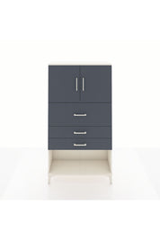Arges Dolap 2 Raflı 3 Çekmeceli 2 Kapaklı 88x30x163 - S21M176V2A