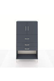 Arges Dolap 2 Raflı 3 Çekmeceli 2 Kapaklı 88x30x163 - S21M176V5A