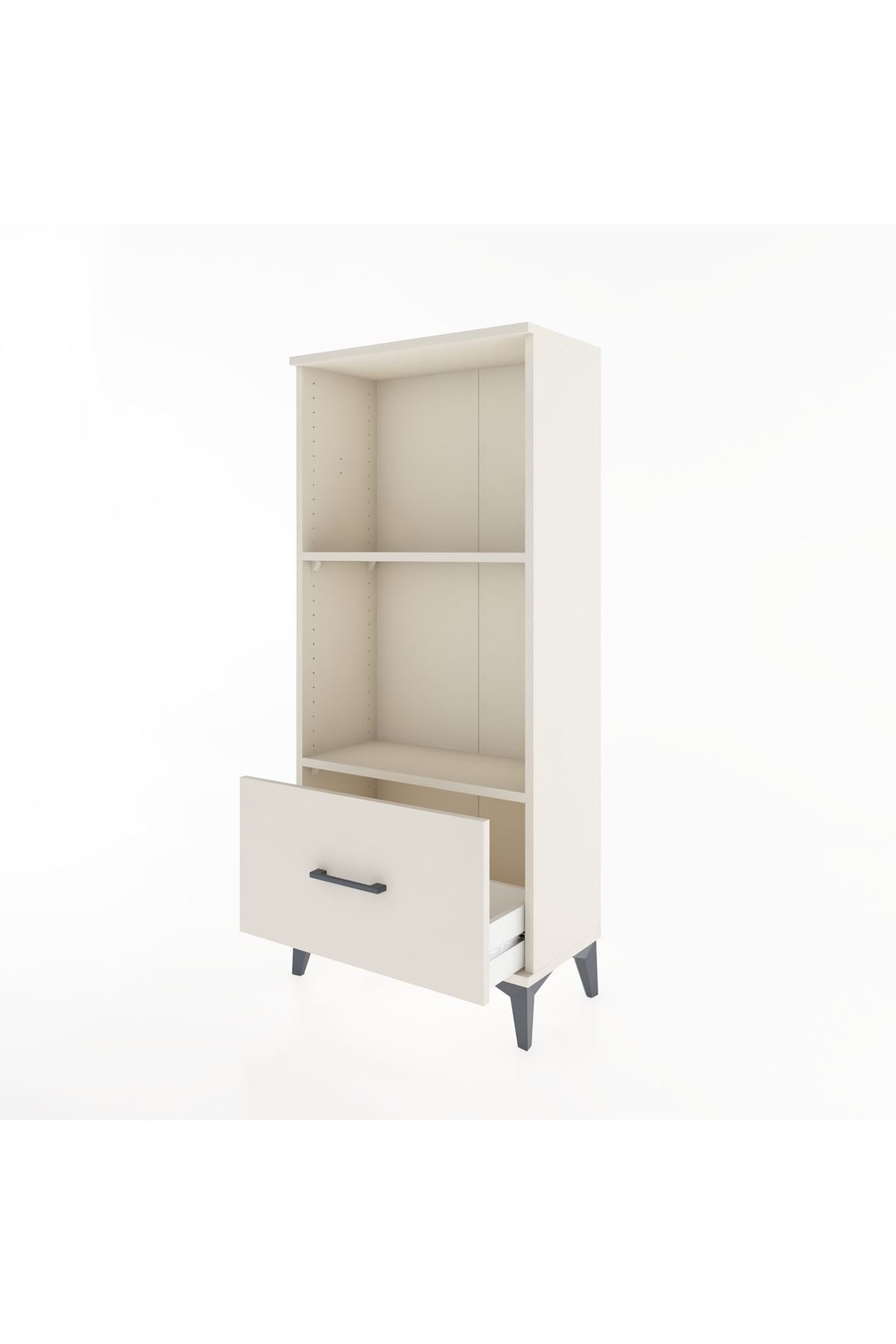 Hyperion Dolap 2 Raflı Tek Çekmeceli 60x44x134 - S50M001V1B
