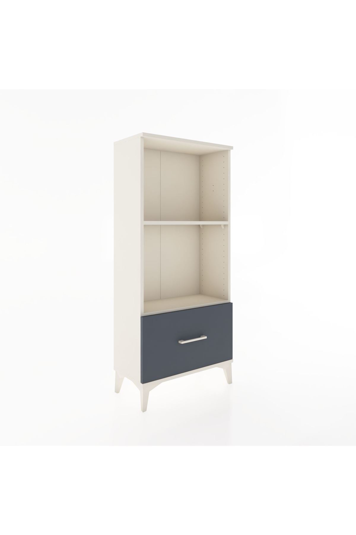 Hyperion Dolap 2 Raflı Tek Çekmeceli 60x44x134 - S50M001V2B