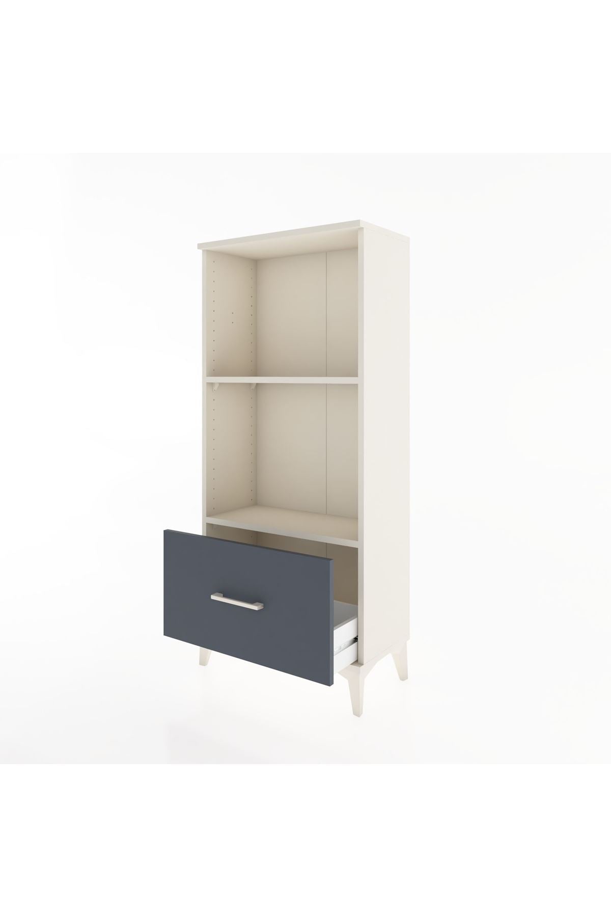 Hyperion Dolap 2 Raflı Tek Çekmeceli 60x44x134 - S50M001V2B