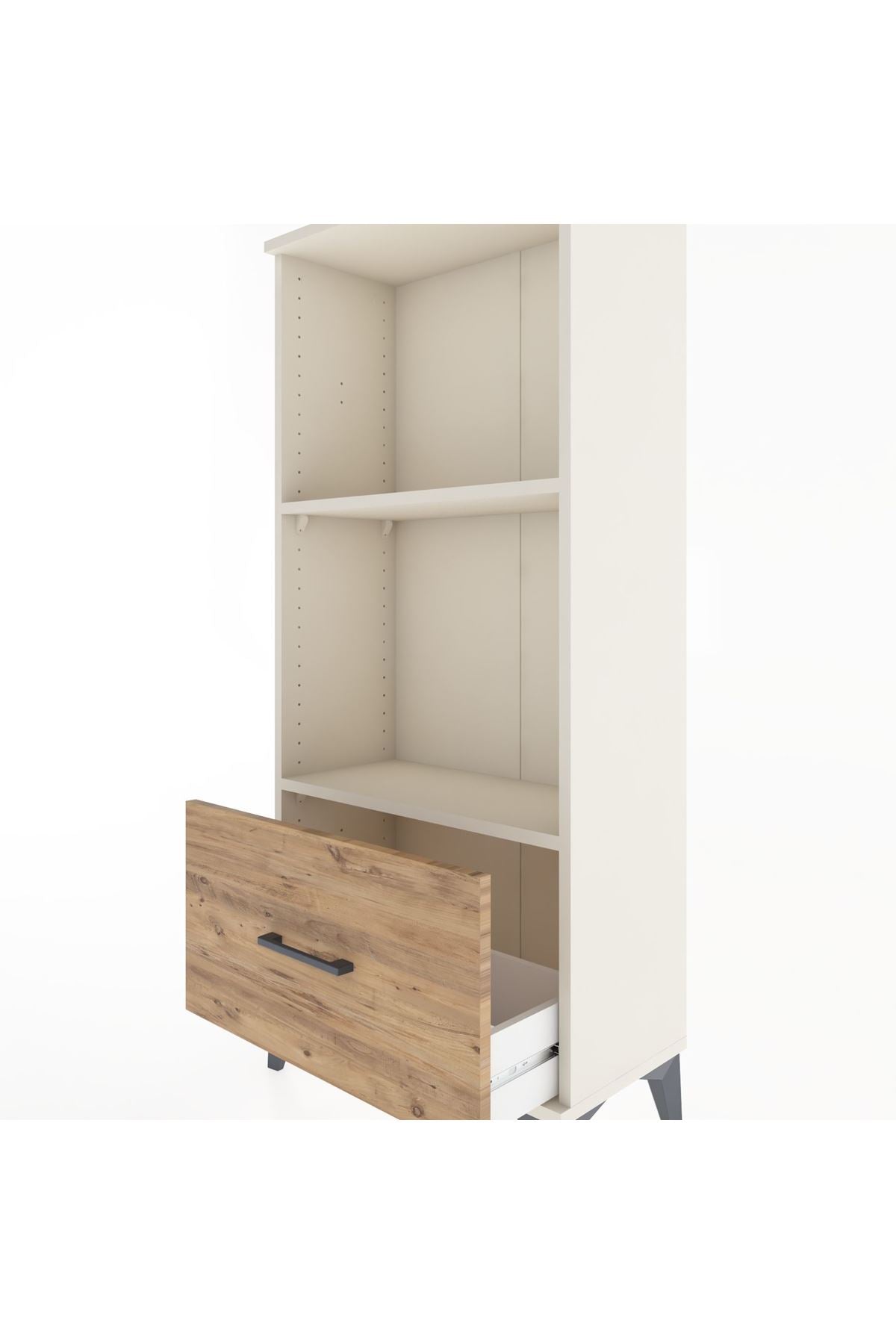 Hyperion Dolap 2 Raflı Tek Çekmeceli 60x44x134 - S50M001V3B