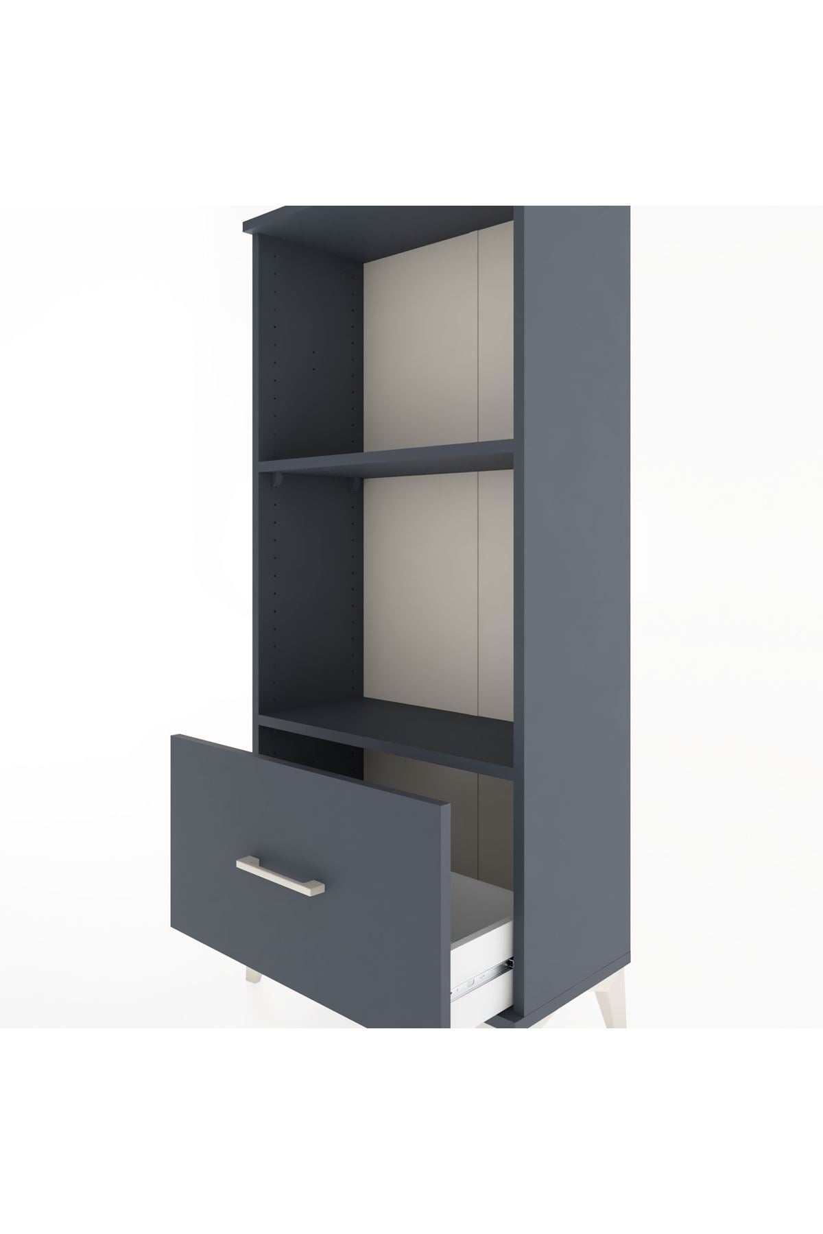 Hyperion Dolap 2 Raflı Tek Çekmeceli 60x44x134 - S50M001V5B