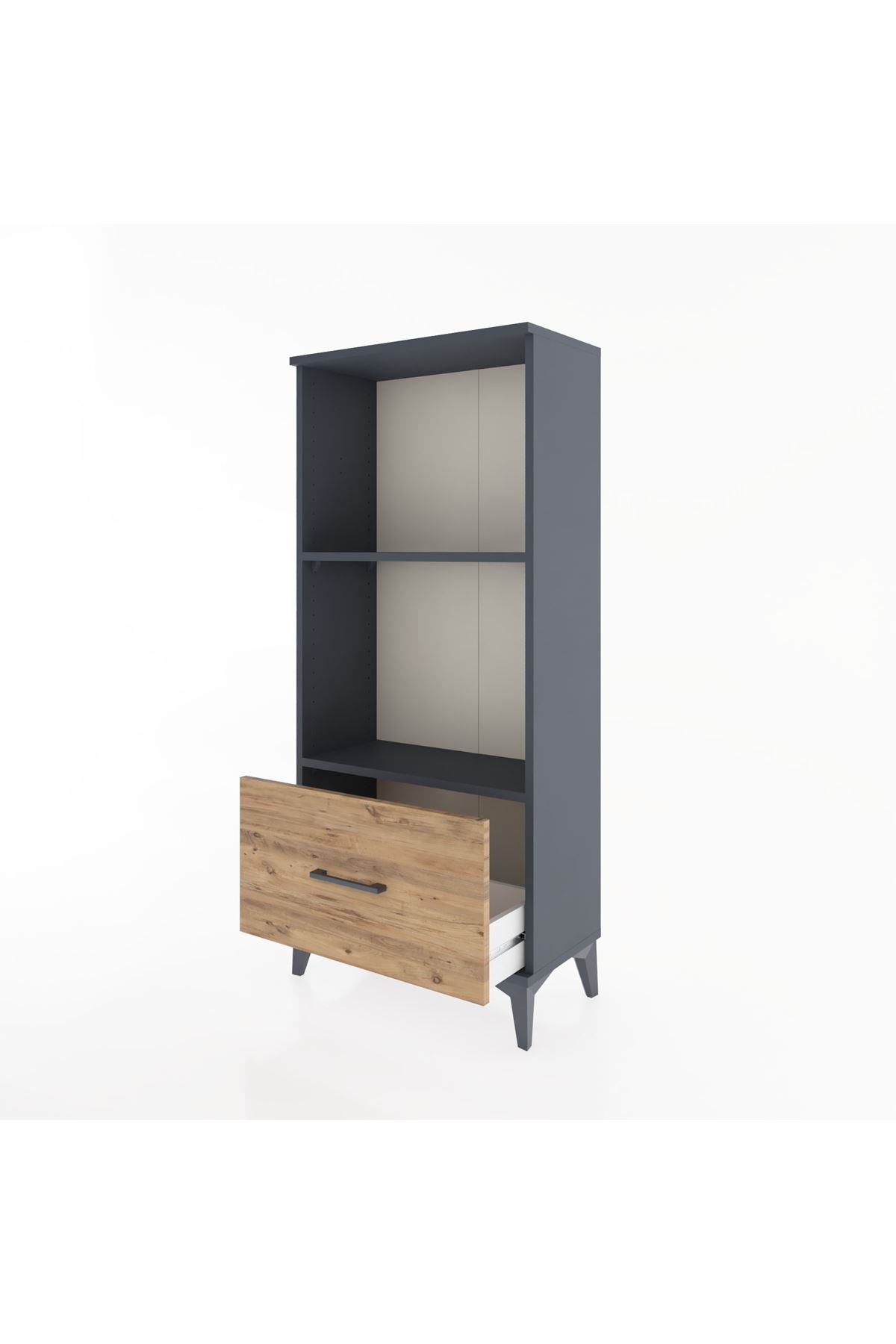 Hyperion Dolap 2 Raflı Tek Çekmeceli 60x44x134 - S50M001V6B