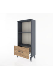 Hyperion Dolap 2 Raflı Tek Çekmeceli 60x44x134 - S50M001V6B