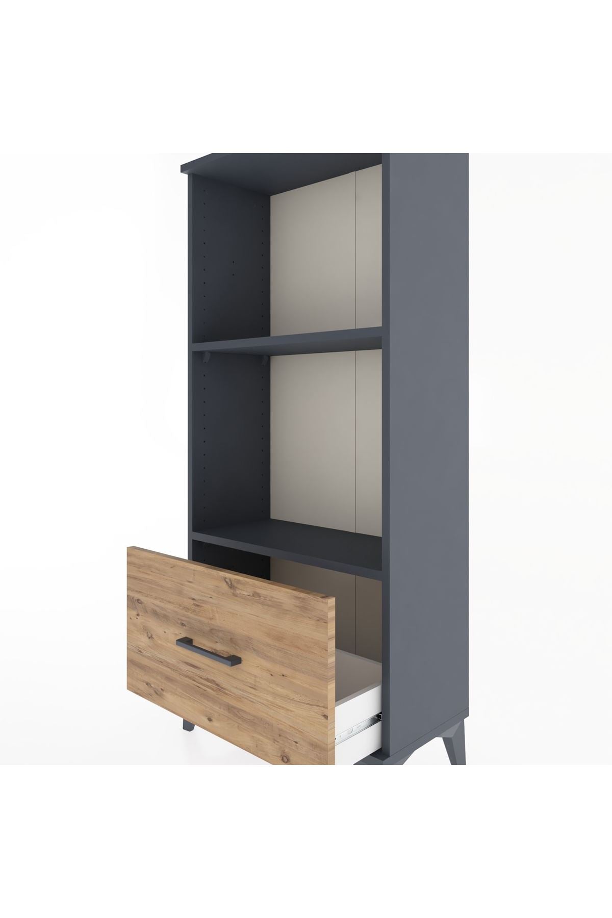 Hyperion Dolap 2 Raflı Tek Çekmeceli 60x44x134 - S50M001V6B