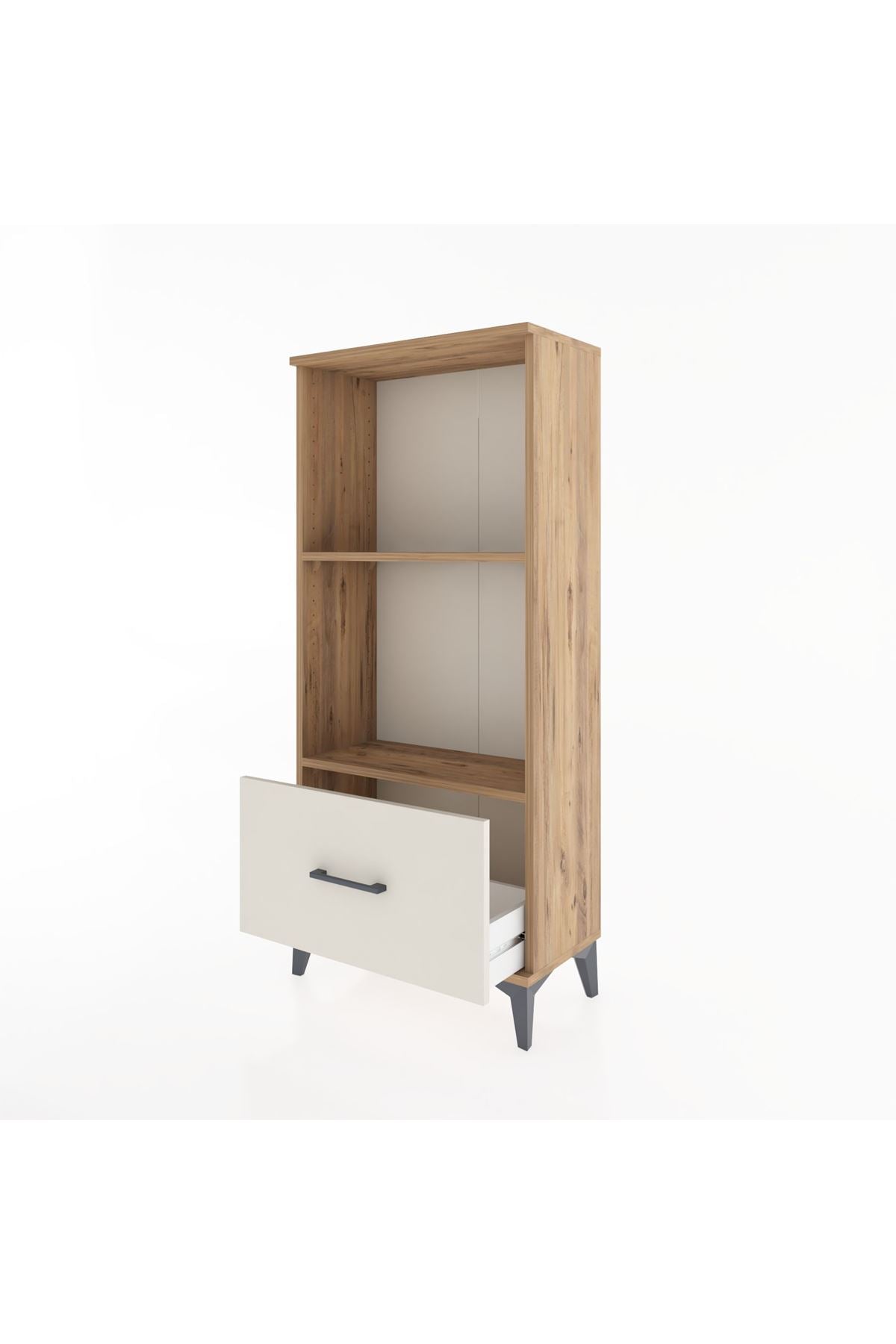 Hyperion Dolap 2 Raflı Tek Çekmeceli 60x44x134 - S50M001V7B