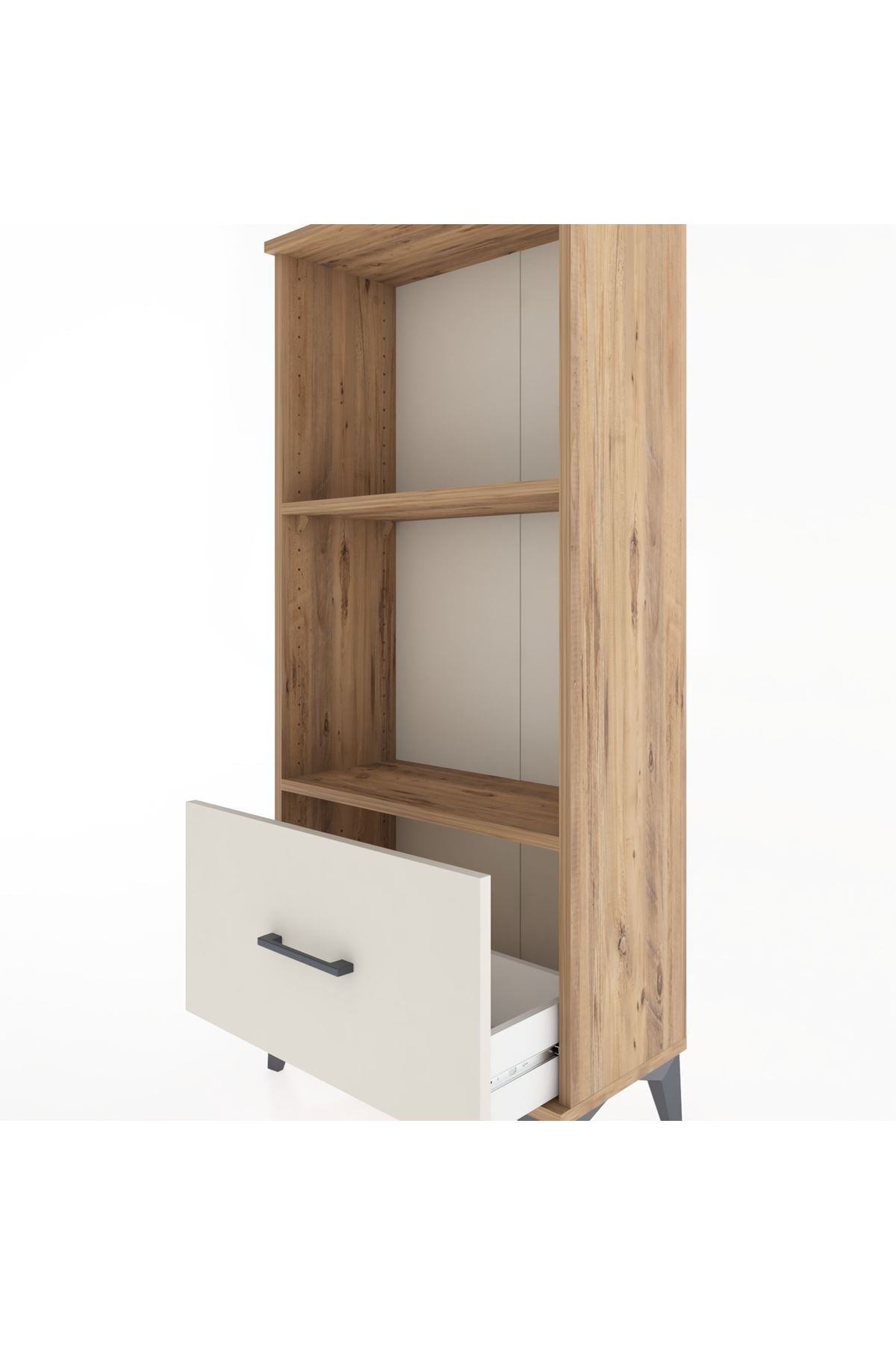 Hyperion Dolap 2 Raflı Tek Çekmeceli 60x44x134 - S50M001V7B
