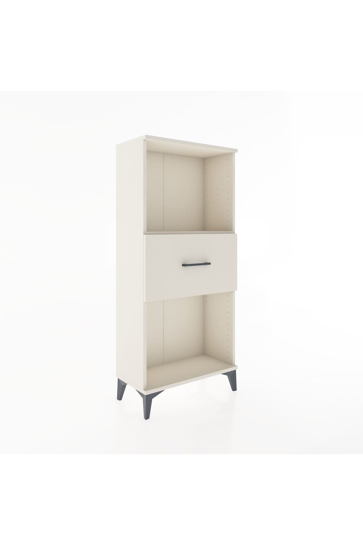 Hyperion Dolap Tek Raflı Tek Çekmeceli 60x44x134 - S50M002V1B