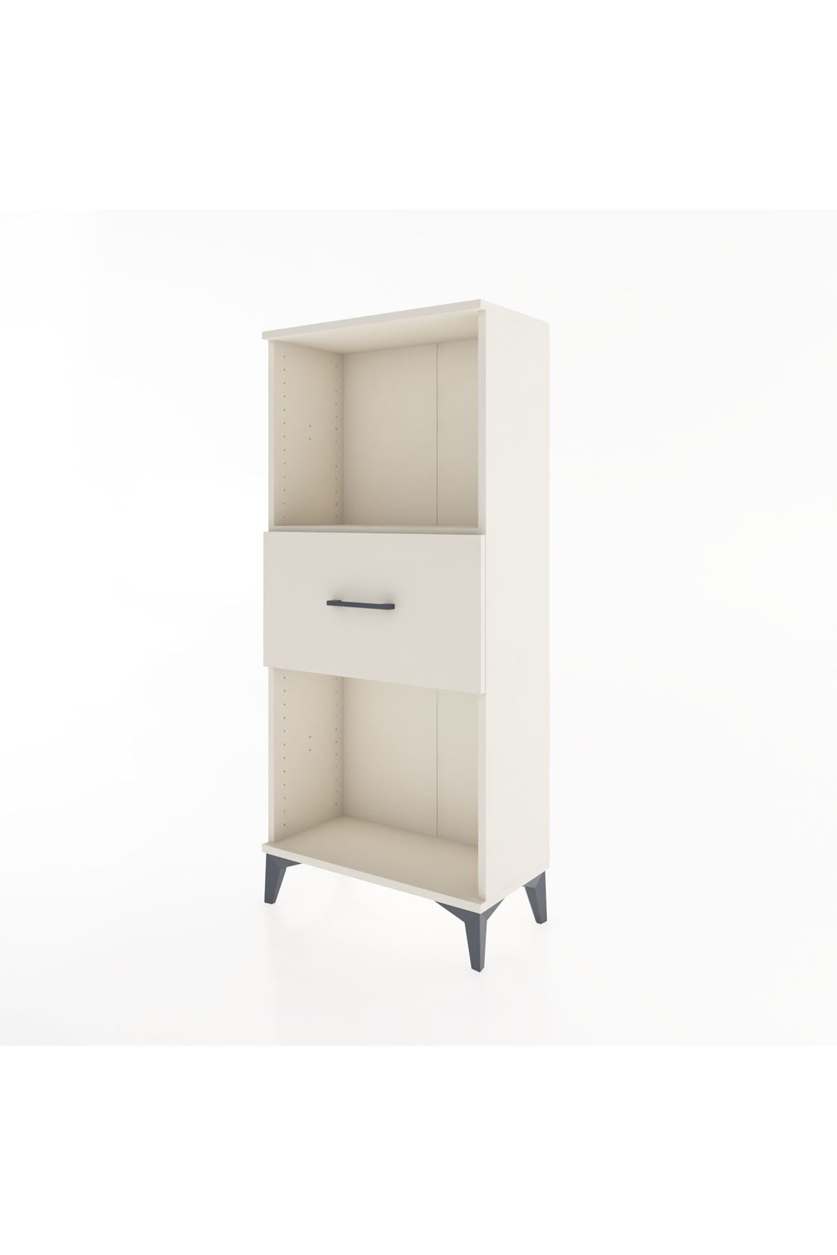Hyperion Dolap Tek Raflı Tek Çekmeceli 60x44x134 - S50M002V1B