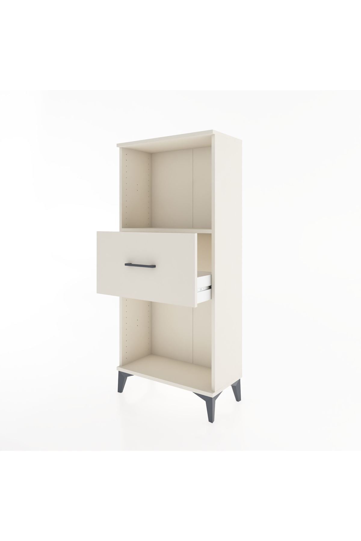 Hyperion Dolap Tek Raflı Tek Çekmeceli 60x44x134 - S50M002V1B