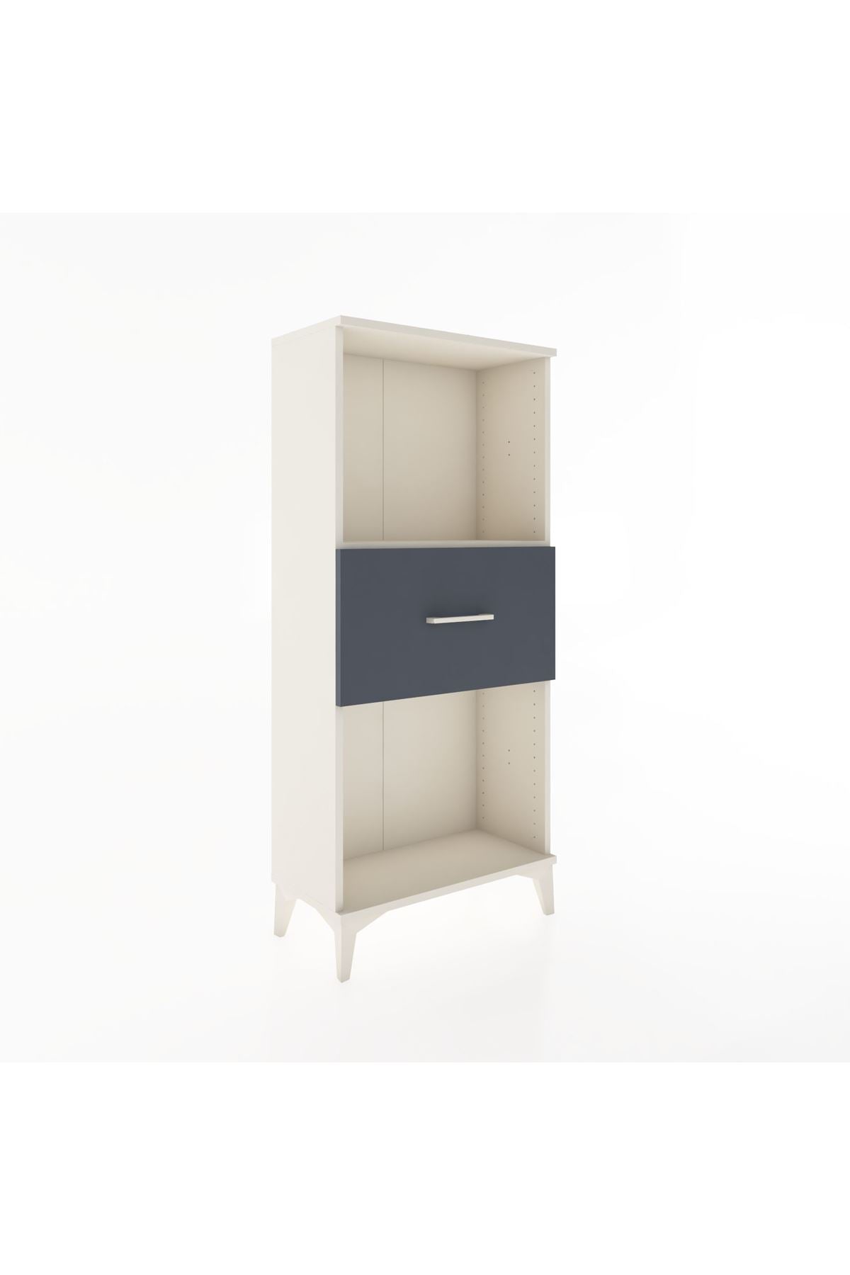 Hyperion Dolap Tek Raflı Tek Çekmeceli 60x44x134 - S50M002V2B