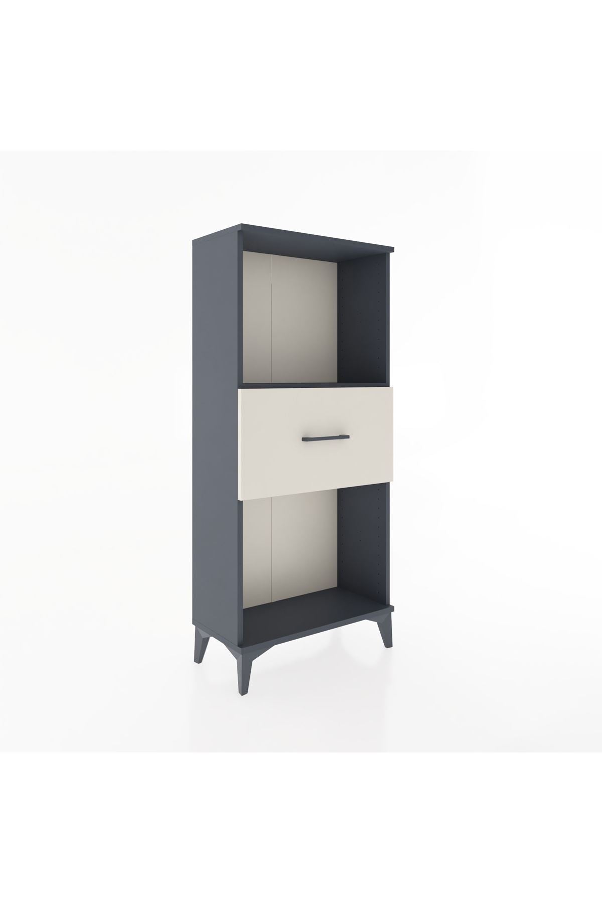 Hyperion Dolap Tek Raflı Tek Çekmeceli 60x44x134 - S50M002V4B