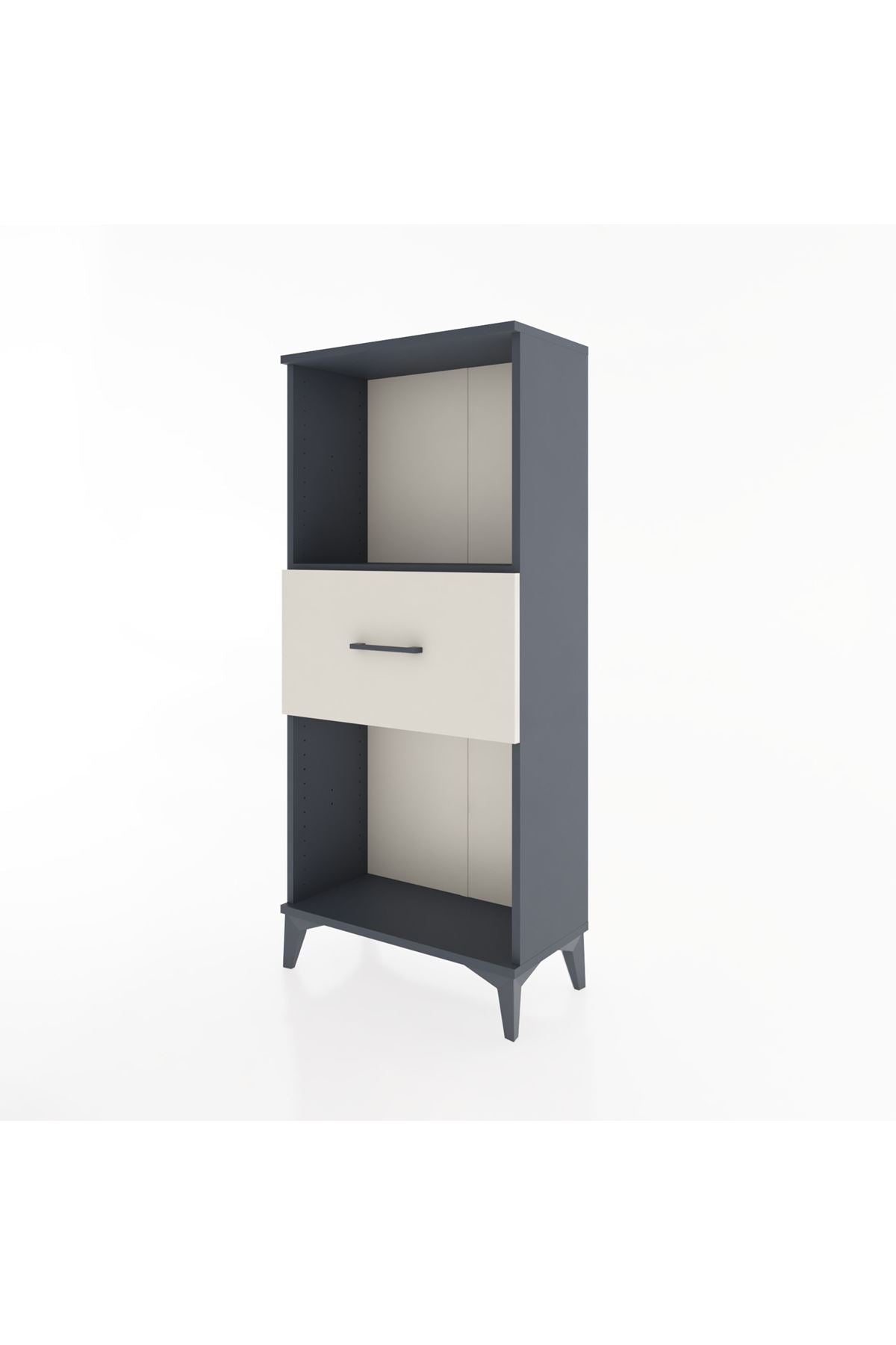 Hyperion Dolap Tek Raflı Tek Çekmeceli 60x44x134 - S50M002V4B
