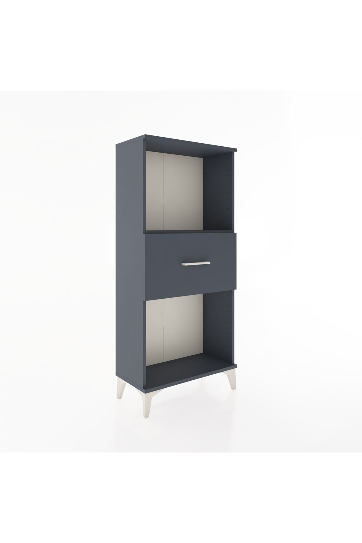 Hyperion Dolap Tek Raflı Tek Çekmeceli 60x44x134 - S50M002V5B
