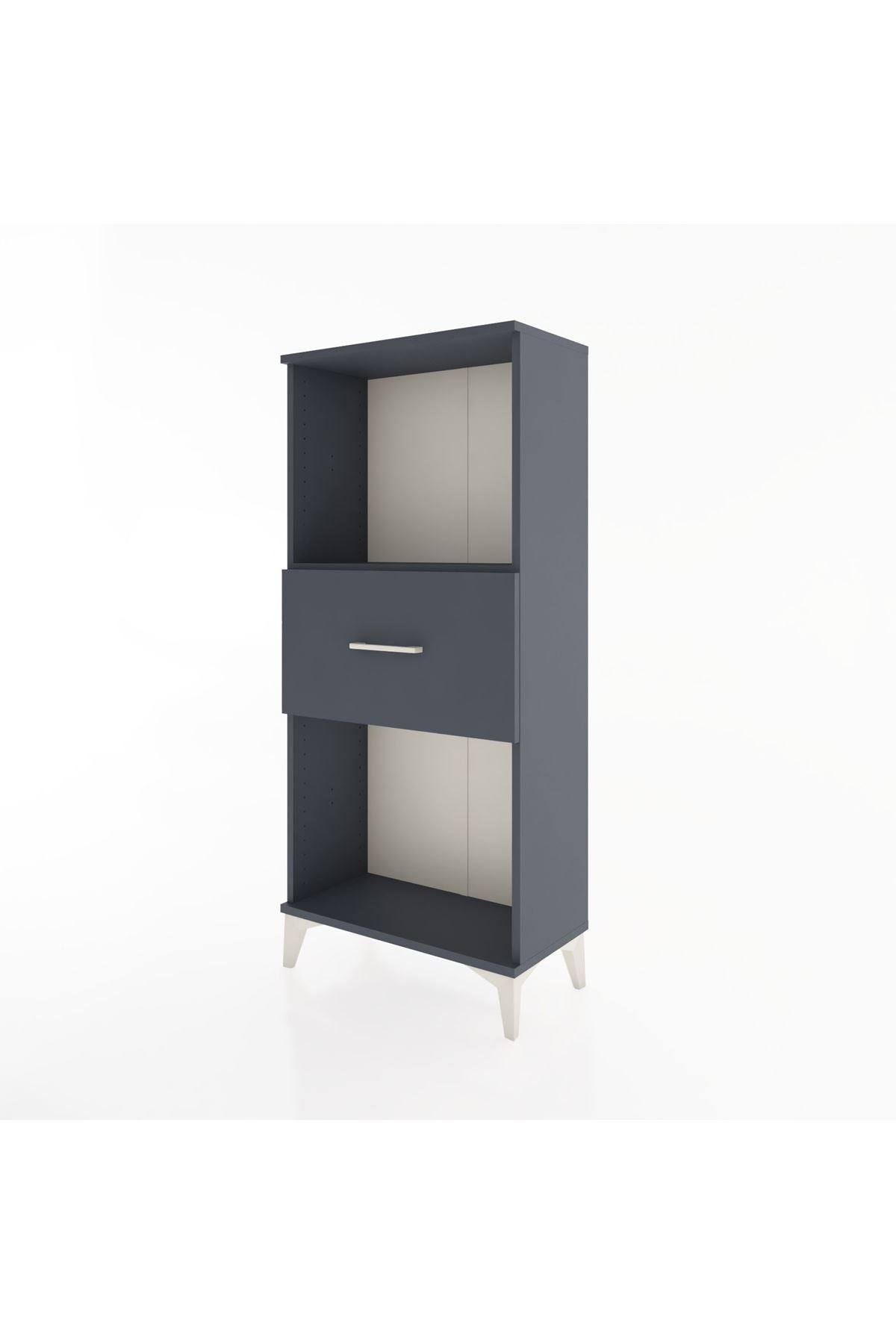 Hyperion Dolap Tek Raflı Tek Çekmeceli 60x44x134 - S50M002V5B