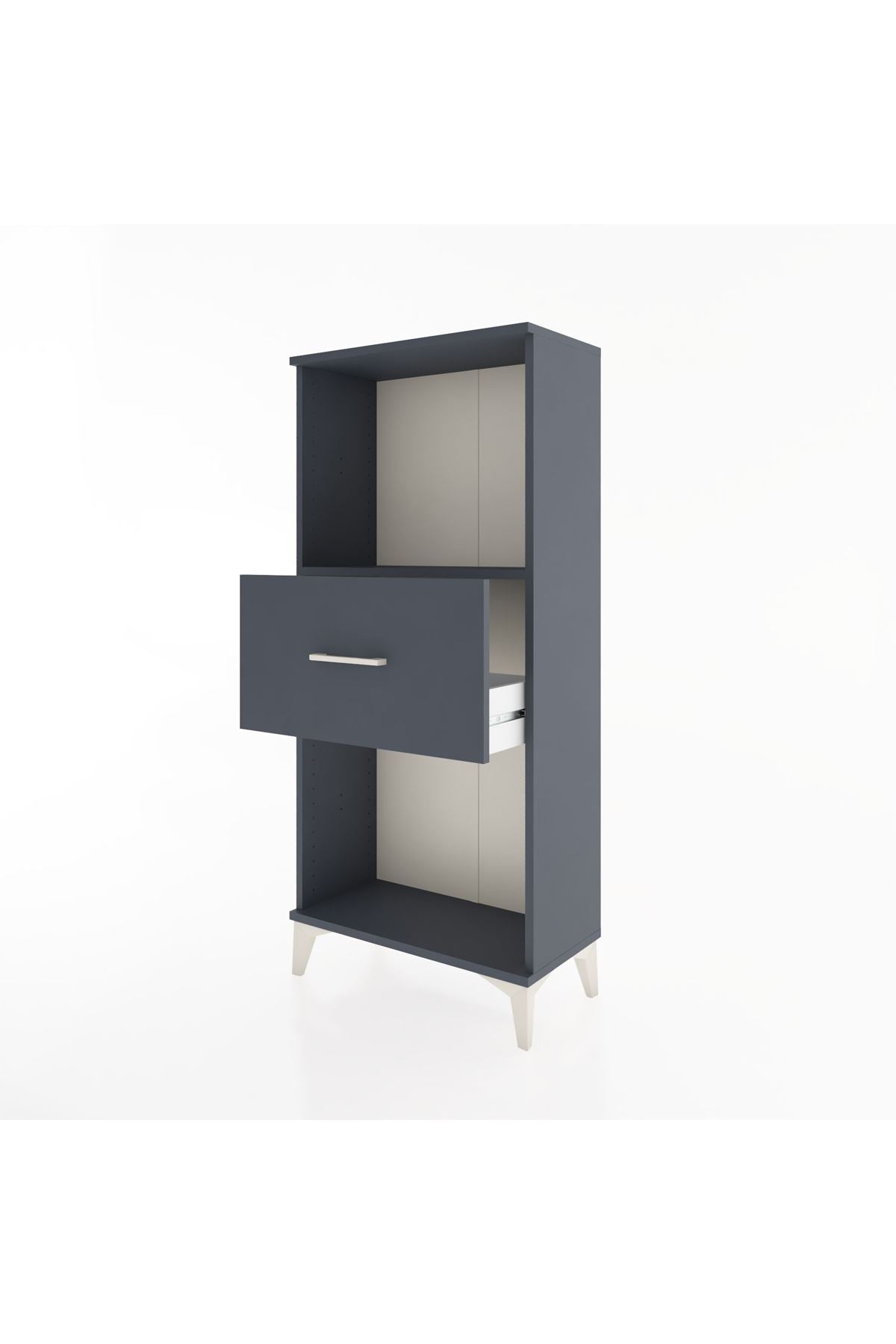 Hyperion Dolap Tek Raflı Tek Çekmeceli 60x44x134 - S50M002V5B