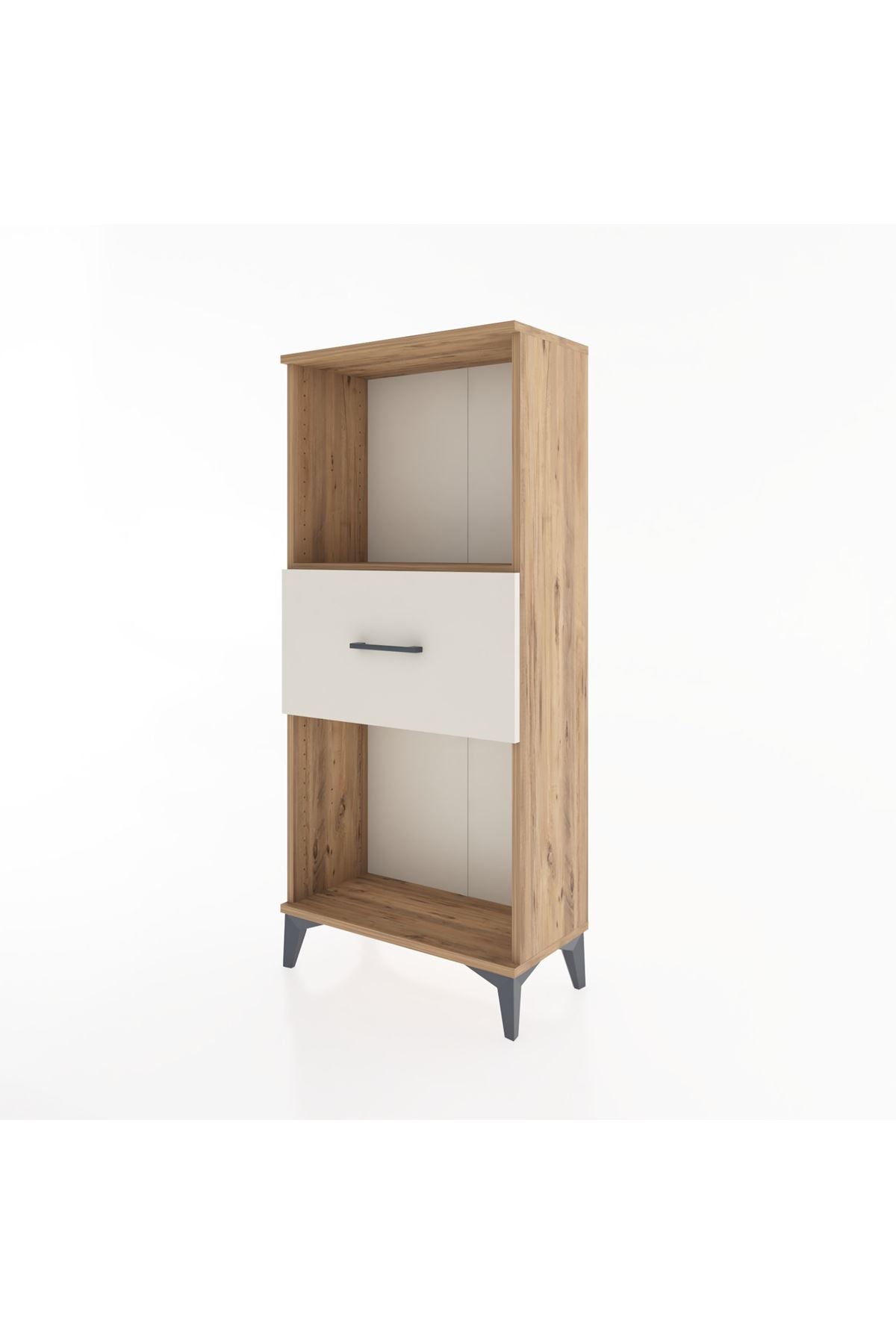 Hyperion Dolap Tek Raflı Tek Çekmeceli 60x44x134 - S50M002V7B