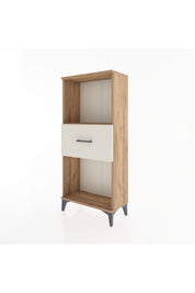 Hyperion Dolap Tek Raflı Tek Çekmeceli 60x44x134 - S50M002V7B