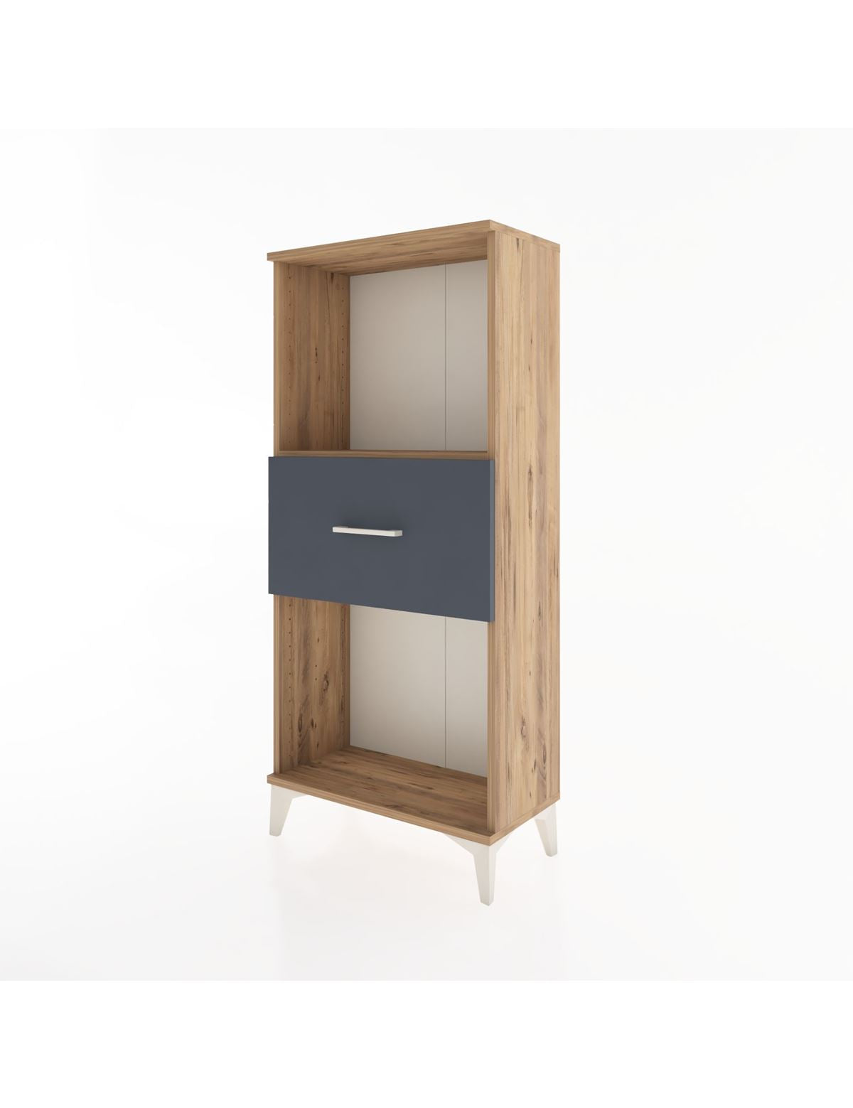 Hyperion Dolap Tek Raflı Tek Çekmeceli 60x44x134 - S50M002V8B