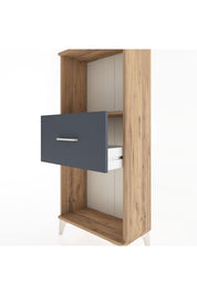 Hyperion Dolap Tek Raflı Tek Çekmeceli 60x44x134 - S50M002V8B