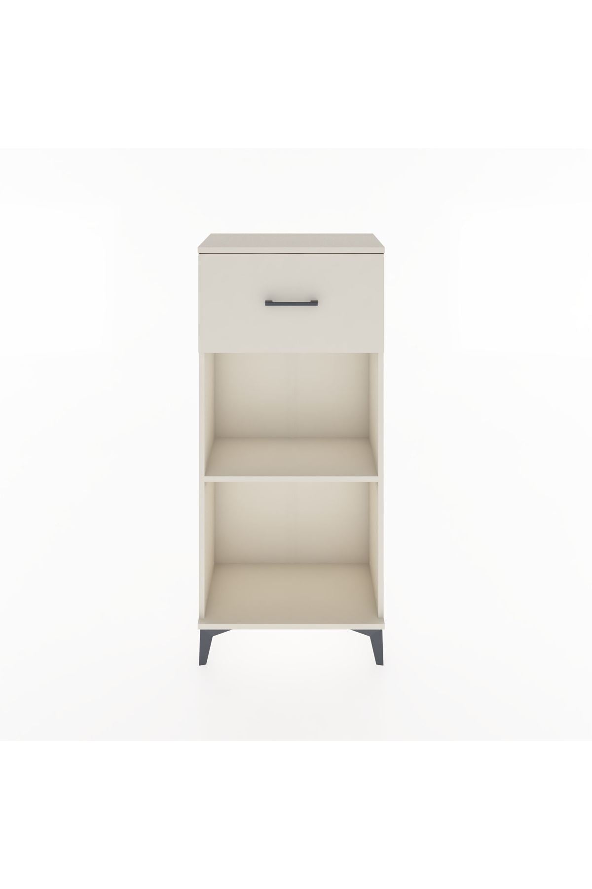 Hyperion Dolap Tek Raflı Tek Çekmeceli 60x44x134 - S50M003V1B