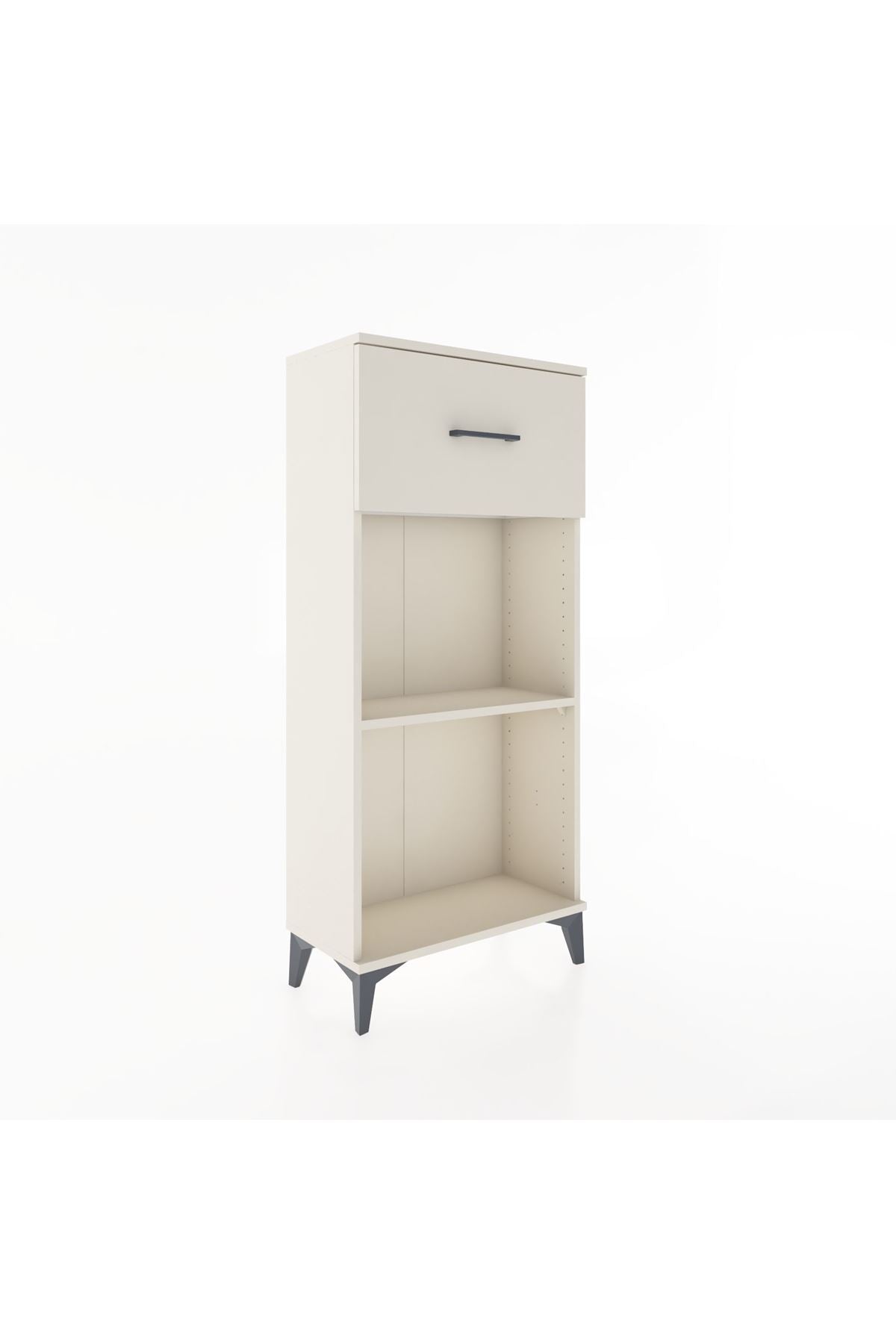 Hyperion Dolap Tek Raflı Tek Çekmeceli 60x44x134 - S50M003V1B