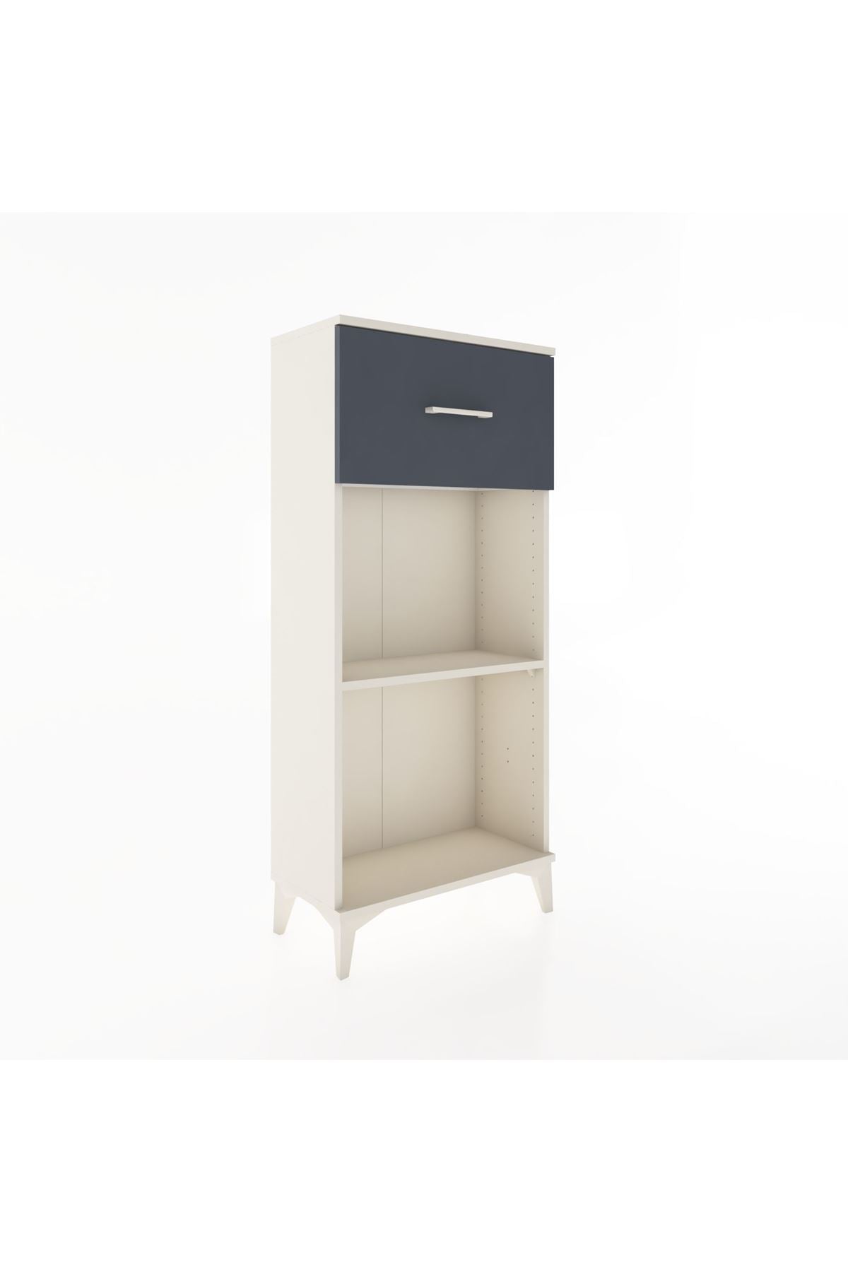 Hyperion Dolap Tek Raflı Tek Çekmeceli 60x44x134 - S50M003V2B