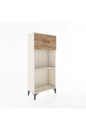 Hyperion Dolap Tek Raflı Tek Çekmeceli 60x44x134 - S50M003V3B