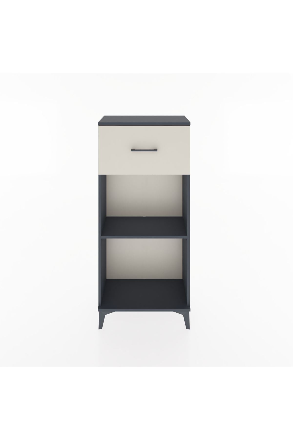Hyperion Dolap Tek Raflı Tek Çekmeceli 60x44x134 - S50M003V4B