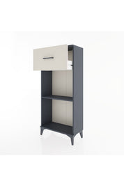 Hyperion Dolap Tek Raflı Tek Çekmeceli 60x44x134 - S50M003V4B