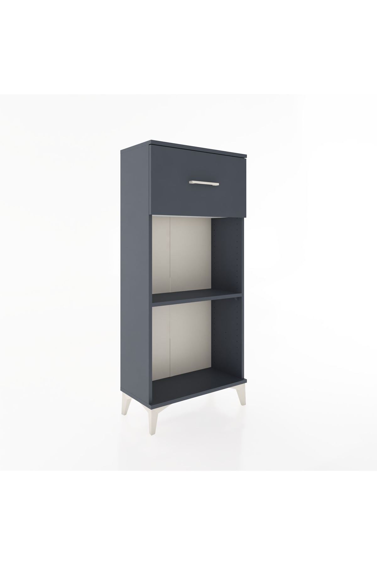 Hyperion Dolap Tek Raflı Tek Çekmeceli 60x44x134 - S50M003V5B