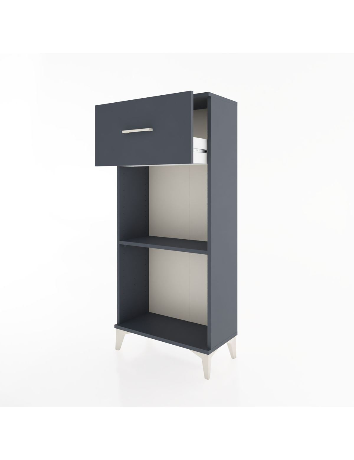 Hyperion Dolap Tek Raflı Tek Çekmeceli 60x44x134 - S50M003V5B