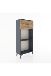 Hyperion Dolap Tek Raflı Tek Çekmeceli 60x44x134 - S50M003V6B