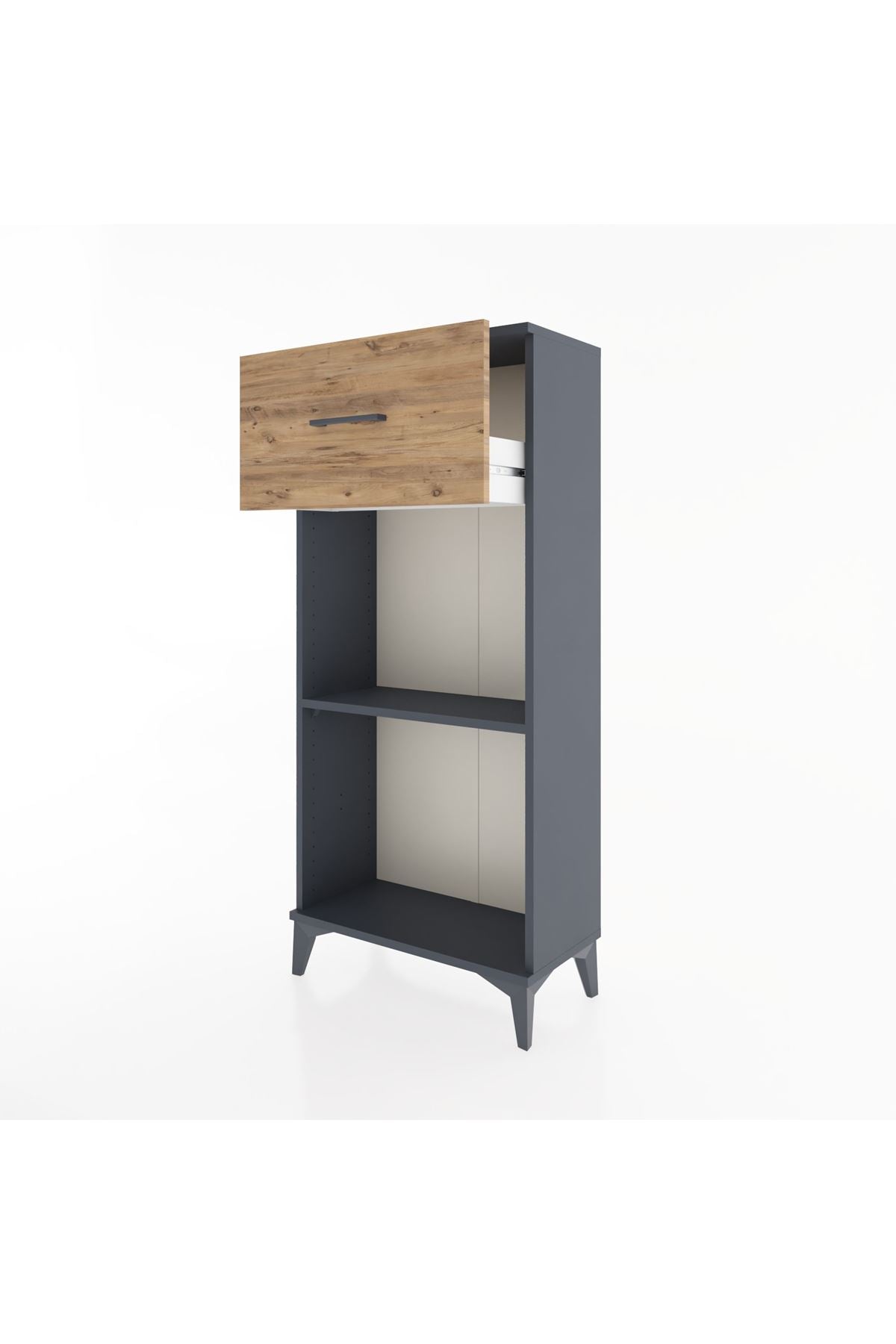 Hyperion Dolap Tek Raflı Tek Çekmeceli 60x44x134 - S50M003V6B