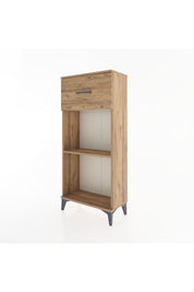 Hyperion Dolap Tek Raflı Tek Çekmeceli 60x44x134 - S50M003V9B