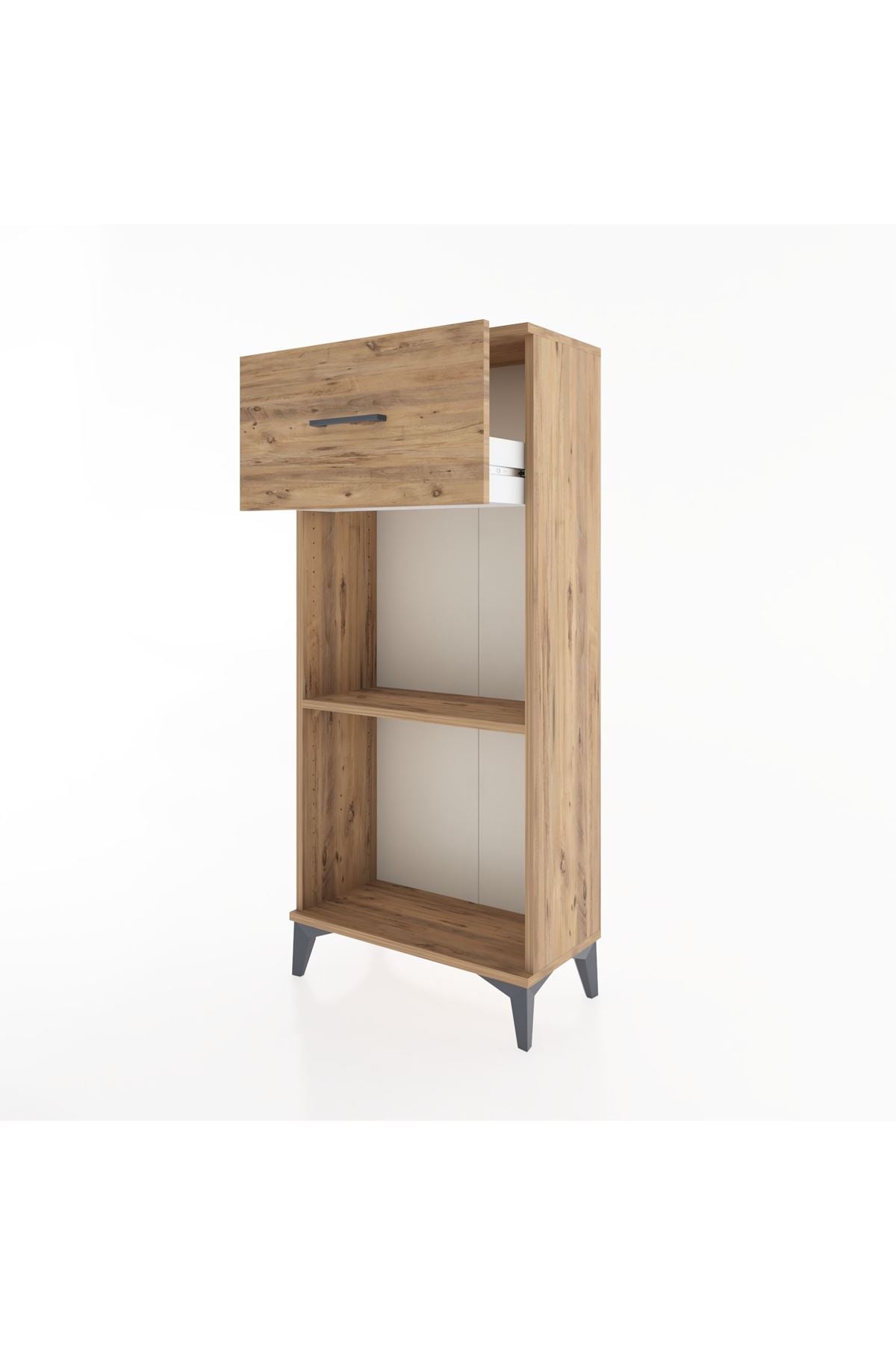 Hyperion Dolap Tek Raflı Tek Çekmeceli 60x44x134 - S50M003V9B